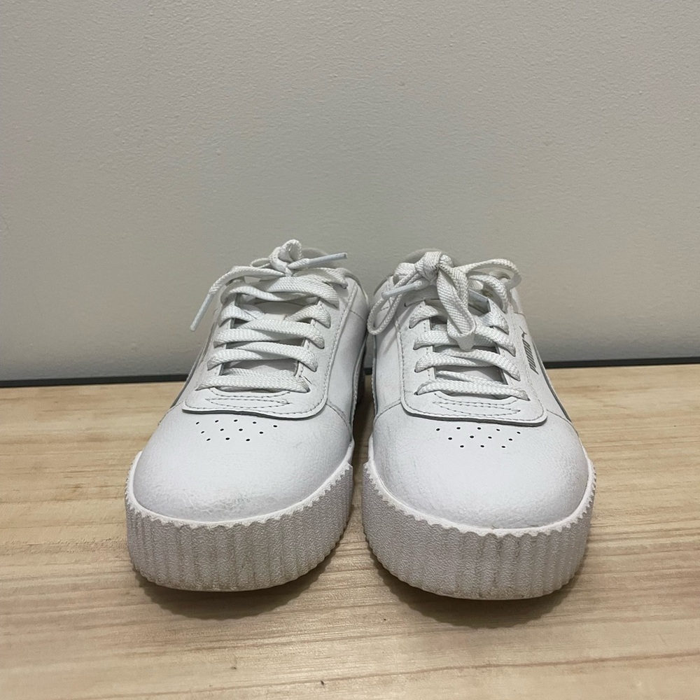 Puma White Sneakers - Picture 4 of 5
